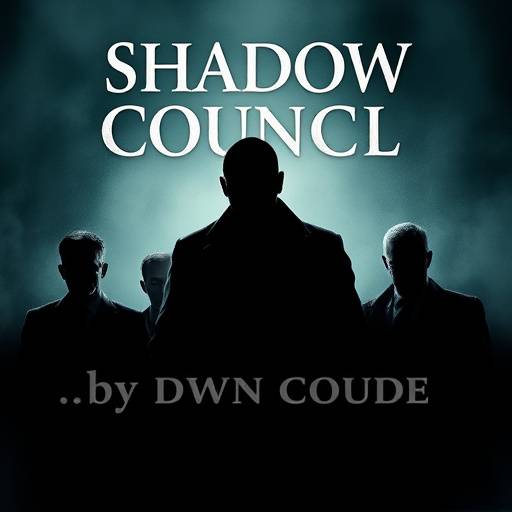 Poster for Shadow Council, a political thriller exploring a clandestine organization.